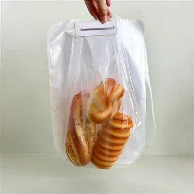 Wicketed läpinäkyvät polyeteenipussit